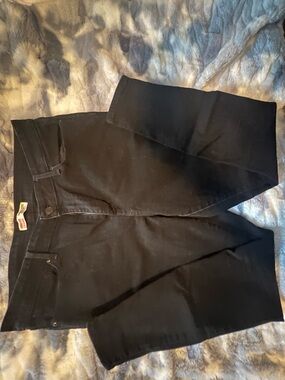 Signature by Levi Strauss High Rise Skinny Jeans Size 18M W35 L30 Black
